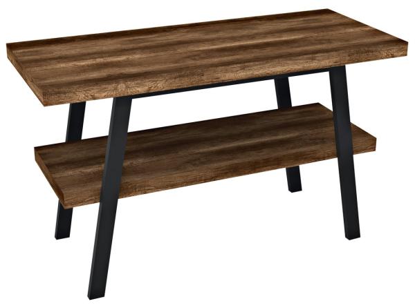 TWIGA umyvadlový stolek 120x72x50 cm, černá mat/dub tmavý (VC453-120-11)